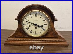 Howard Miller 613-102 Oak Mantel Clock Mechanical Westminster Chime