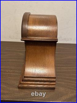 Howard Miller 613-102 Oak Mantel Clock Mechanical Westminster Chime