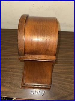 Howard Miller 613-102 Oak Mantel Clock Mechanical Westminster Chime