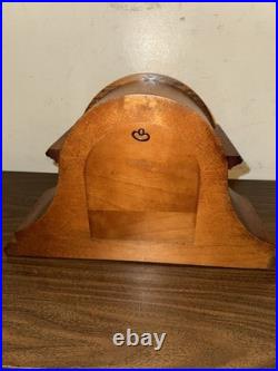 Howard Miller 613-102 Oak Mantel Clock Mechanical Westminster Chime