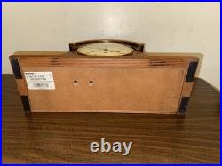 Howard Miller 613-102 Oak Mantel Clock Mechanical Westminster Chime