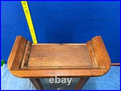 Howard Miller 613-108 Oak Wind Up Wall Clock Westminster Chime NO KEY