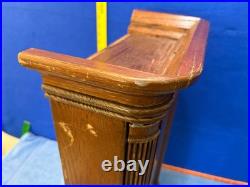 Howard Miller 613-108 Oak Wind Up Wall Clock Westminster Chime NO KEY