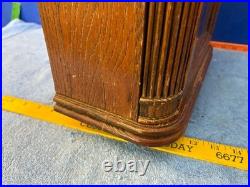 Howard Miller 613-108 Oak Wind Up Wall Clock Westminster Chime NO KEY