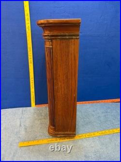 Howard Miller 613-108 Oak Wind Up Wall Clock Westminster Chime NO KEY