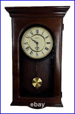 Howard Miller 613-164 Pendulum Wall Clock Triple Chime Includes Westminster 4/4