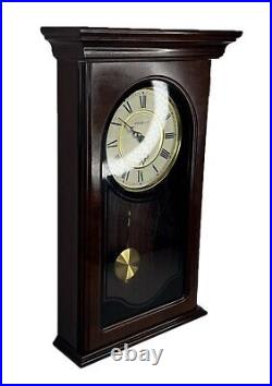 Howard Miller 613-164 Pendulum Wall Clock Triple Chime Includes Westminster 4/4