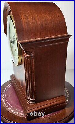 Howard Miller 613-180 Barrister Mantel Clock Key Westminster Chimes Video