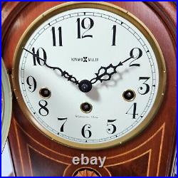 Howard Miller 613-180 Barrister Mantel Clock Key Westminster Chimes Video