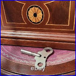 Howard Miller 613-180 Barrister Mantel Clock Key Westminster Chimes Video