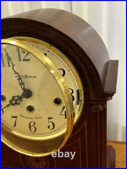 Howard Miller 613-180 Barrister Mantel Clock No Key Home Decor Table Top Clock