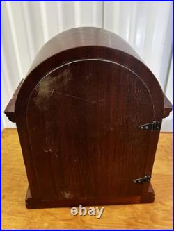 Howard Miller 613-180 Barrister Mantel Clock No Key Home Decor Table Top Clock