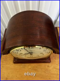 Howard Miller 613-180 Barrister Mantel Clock No Key Home Decor Table Top Clock