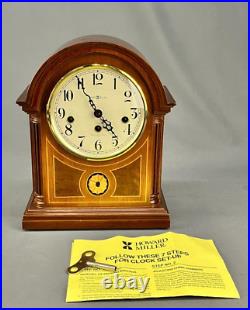 Howard Miller(613-180) Barrister Mantel Clock Westminster Chime 340-020 + Key