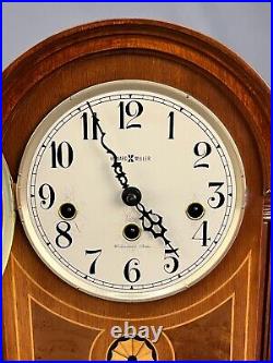 Howard Miller(613-180) Barrister Mantel Clock Westminster Chime 340-020 + Key