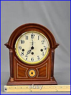 Howard Miller(613-180) Barrister Mantel Clock Westminster Chime, 340-020 + Key