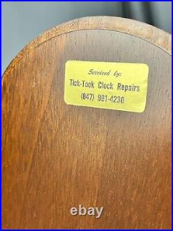 Howard Miller(613-180) Barrister Mantel Clock Westminster Chime 340-020 + Key