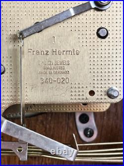 Howard Miller(613-180) Barrister Mantel Clock Westminster Chime 340-020 + Key