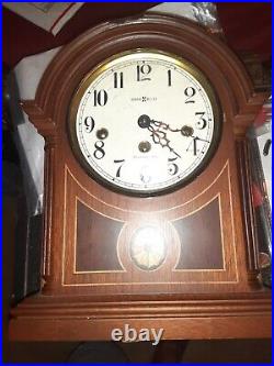 Howard Miller(613-180) Barrister Mantel Clock With Westminster Chimes and Key