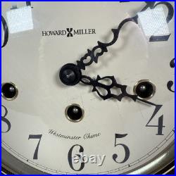 Howard Miller 613-180 Barrister Mantel Clock with 340-020A Mechanical Movement