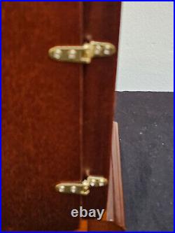 Howard Miller(613-180) Barrister Mantel Clock with Kieninger AEL01 Mvmt 5 Jewel