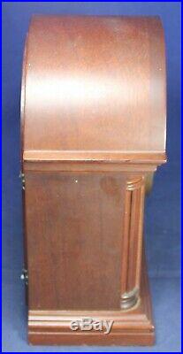 Howard Miller 613-180 Barrister Mantel Clock with Westminster Chimes & Inlay