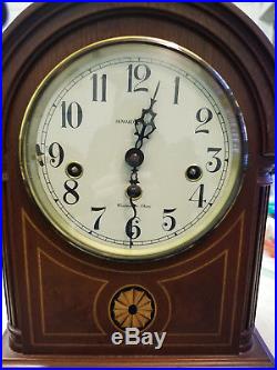 Howard Miller 613-180 Westminster Chime Key Wound Barrister Mantel Clock