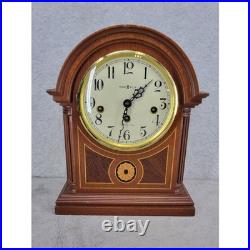 Howard Miller 613-180 Westminster Chime Wood Mantel Clock Traditional Brown