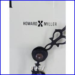 Howard Miller 613-180 Westminster Chime Wood Mantel Clock Traditional Brown