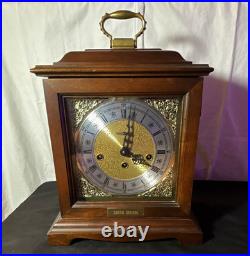 Howard Miller 613-457 Westminster Wind-Up Mantel Clock with Key, Works Beautifully Howard Miller 613-457 Westminster Wind-Up Mantel Clock with Key, Works Beautifully