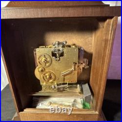 Howard Miller 613-457 Westminster Wind-Up Mantel Clock with Key, Works Beautifully