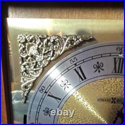 Howard Miller 613-457 Westminster Wind-Up Mantel Clock with Key, Works Beautifully