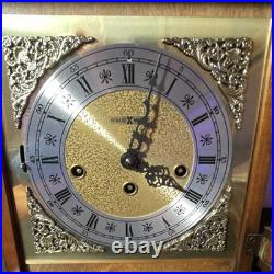 Howard Miller 613-457 Westminster Wind-Up Mantel Clock with Key, Works Beautifully