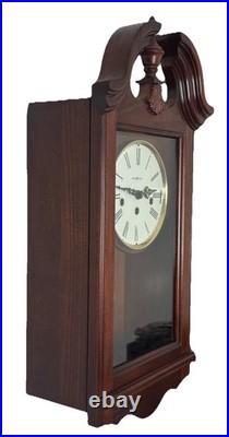 Howard Miller 620-132 Lancaster Westminster Chime Wall Key Wind Wall Clock Howard Miller 620-132 Lancaster Westminster Chime Wall Key Wind Wall Clock