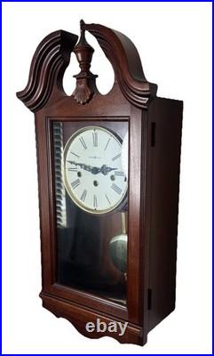 Howard Miller 620-132 Lancaster Westminster Chime Wall Key Wind Wall Clock