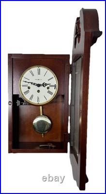 Howard Miller 620-132 Lancaster Westminster Chime Wall Key Wind Wall Clock