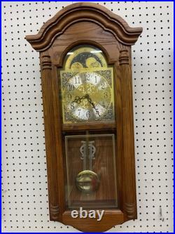 Howard Miller 620-156 Fenton 4/4 Dual Chime Quartz Wall Clock