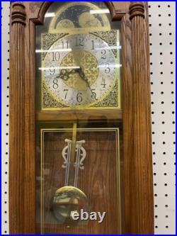 Howard Miller 620-156 Fenton 4/4 Dual Chime Quartz Wall Clock