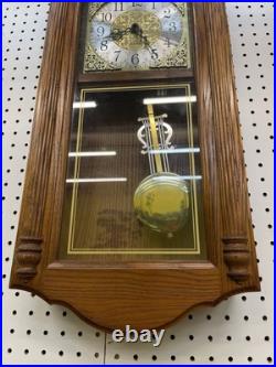 Howard Miller 620-156 Fenton 4/4 Dual Chime Quartz Wall Clock