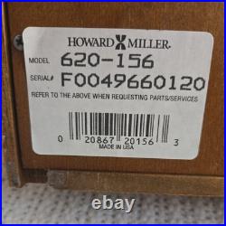 Howard Miller 620-156 Fenton Chime Wall Clock Untested