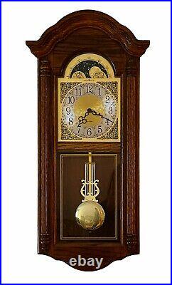 Howard Miller 620-156 Fenton Wall Clock Golden Oak