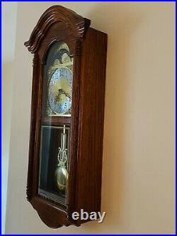 Howard Miller 620-156 Fenton Wall Clock Golden Oak