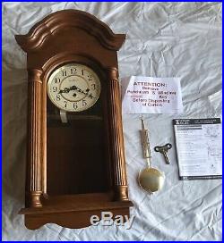 Howard Miller 620-232 Daniel Mechanical Key-Wound Westminster Chime Wall Clock