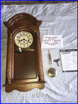 Howard Miller 620-232 Daniel Mechanical Key-Wound Westminster Chime Wall Clock