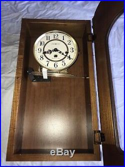 Howard Miller 620-232 Daniel Mechanical Key-Wound Westminster Chime Wall Clock