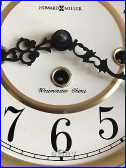 Howard Miller 620-232 Daniel Mechanical Key-Wound Westminster Chime Wall Clock