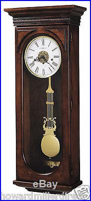 Howard Miller 620-433 Earnest Cherry Mechanical Westminster Chime Wall Clock