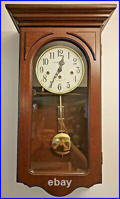 Howard Miller 620-445 (620445) Jennelle Wall Clock Windsor Cherry