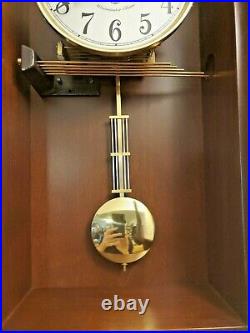 Howard Miller 620-445 (620445) Jennelle Wall Clock Windsor Cherry