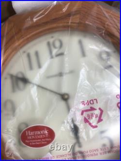 Howard Miller 625242 Elliott Wall Clock 625242 Golden Oak NEW